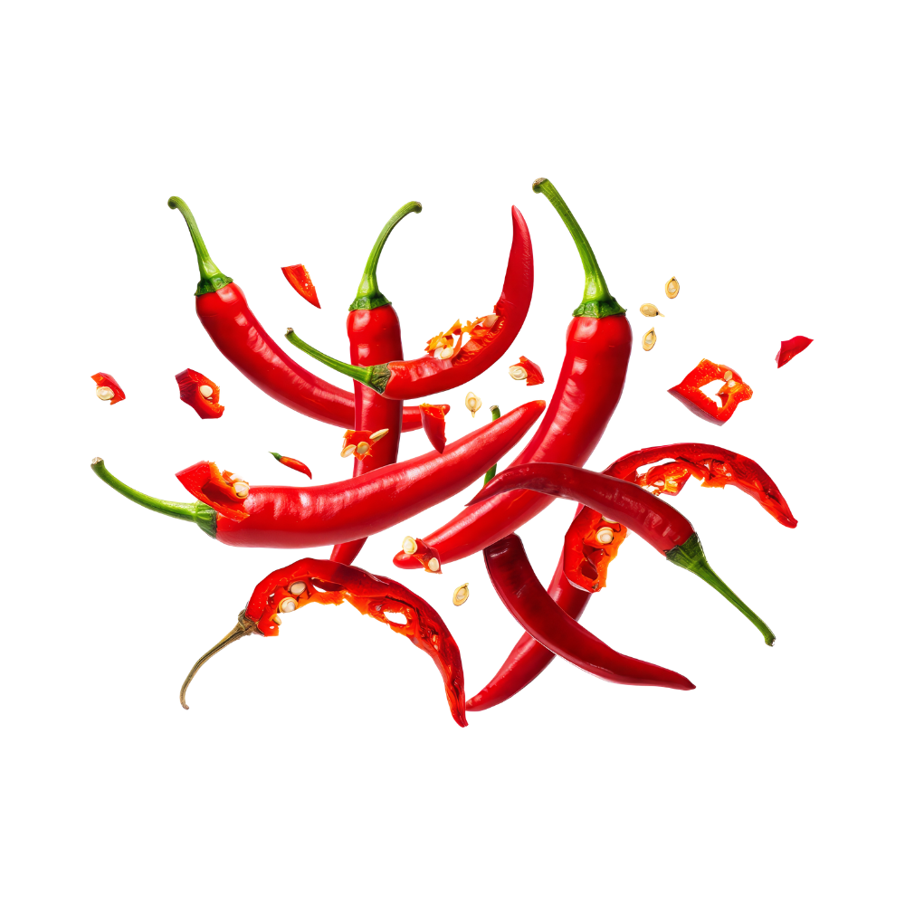 Fresh Red Chili Peppers